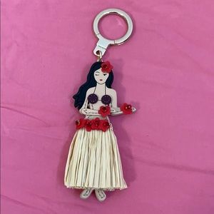 kate spade Accessories - HAWAIIAN hula girl Kate spade keychain kate spade Accessories - HAWAIIAN hula girl Kate spade keychain